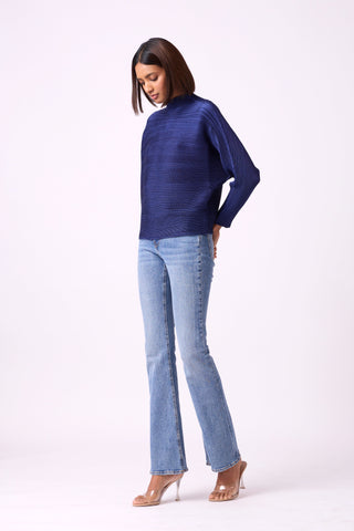 Beryl Top - Midnight Blue