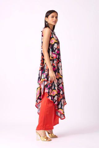 Violet Set - Black Paisley