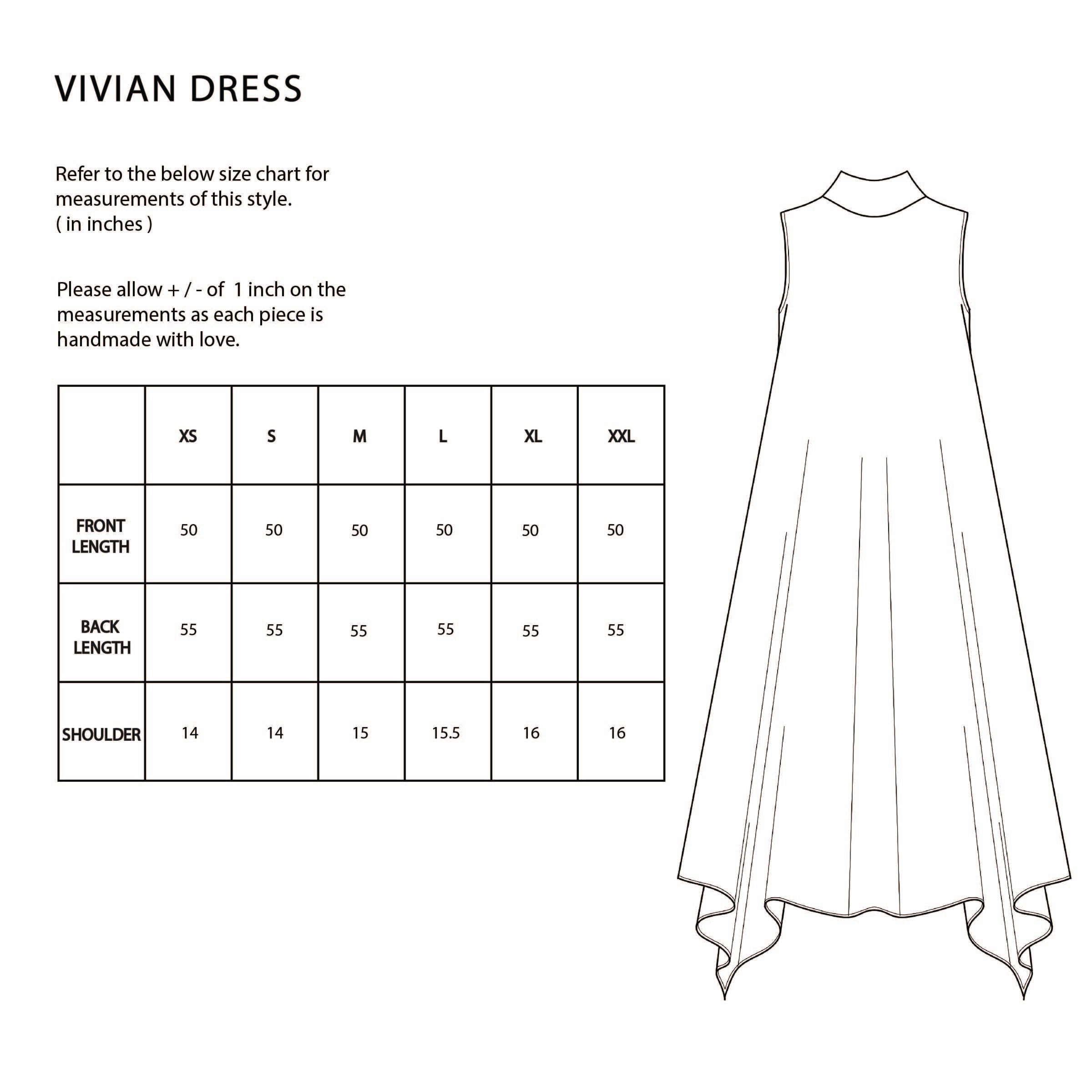 Vivian Dress - Purple